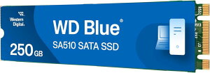 Western DigitalbEGX^fW^ SSD WD Blue SA510 SATA SSD M.2 2280 250GB WDS250G3B0B