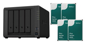 Synology（シノロジー） DiskStation DS923+ +HAT3300-6TB 4個セット DS923+_HAT3300-6TB4
