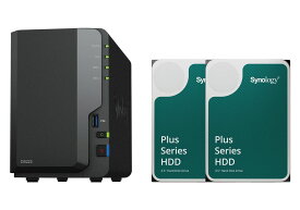 Synology（シノロジー） DiskStation DS223 +HAT3300-4TB 2個セット DS223+HAT3300-4TB2
