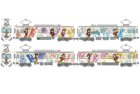 ［鉄道模型］トミーテック (N) 鉄道コレクション 京阪電車大津線700形 「響け！ユーフォニアム」ラッピング電車2023　2両セット