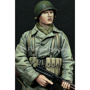 1 16 WW.II 米歩兵下士官 【64%OFF!】 数量限定セール アルパイン レジンフィギュア AM16022