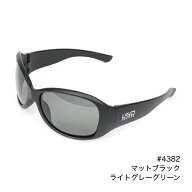 LSD D.フライマン マットブラック(ライトグレーグリーン) 4382 L.S.D. DESIGNS 偏光グラス