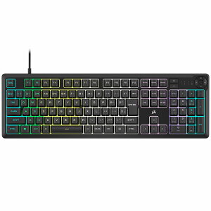 CORSAIR�b�R���Z�A �h�H �L�� �����u�����Q�[�~���O�L�[�{�[�h �t���T�C�Y ���{��z�񂩂Ȗ��� K55 CORE RGB CH-9226C65-JP