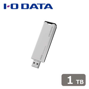 ACEI[Ef[^@bI-O DATA USB 10GbpsiUSB 3.2 Gen2jΉ XeBbNSSD 1TBizCg×ubNj SSPS-US1W