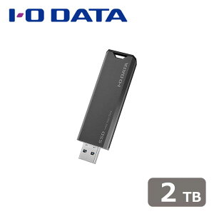 ACEI[Ef[^@bI-O DATA USB 10GbpsiUSB 3.2 Gen2jΉ XeBbNSSD 2TBiO[×ubNj SSPS-US2GR