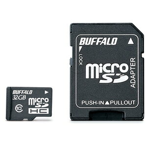 obt@[bBUFFALO microSDHC[J[h 32GB Class10 RMSD-32GC10AB