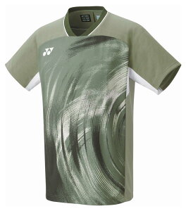 ヨネックス メンズ ゲームシャツ(フィットスタイル)(ライトオリーブ・サイズ:M) YO-10568-324-M YONEX