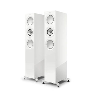 KEF �g�[���{�[�C�^�X�s�[�J�[�i�O���X�E�z���C�g�j�y�y�A�z R7-META-WHITE KEF
