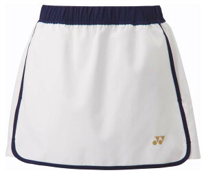 ヨネックス レディース スカート(ホワイト・サイズ:S) YO-26137-011-S YONEX