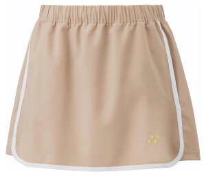 ヨネックス レディース スカート(ベージュ・サイズ:M) YO-26137-147-M YONEX