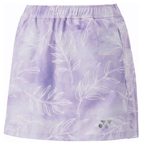 ヨネックス レディース スカート(ペールライラック・サイズ:L) YO-26140-510-L YONEX
