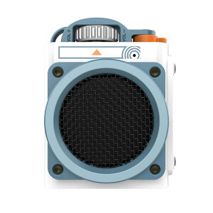 MUZEN Bluetooth�Ή��X�s�[�J�[(�z���C�g) MW-PVEI-�z���C�g MUZEN Wild Go