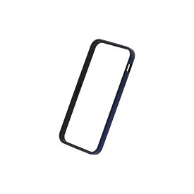 パワーサポート iPhone SE/5/5s用フラットバンパーセット（メタリックブルー） PJK-43
