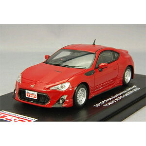 LA-X 1/43 トヨタ 86 TRD カスタマイズコンセプト ライトニングレッド(2013東京オートサロン)【L43025】 ミニカー