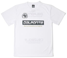 DPZ90-WHT-150 DalPonte(ダウポンチ) プラクティスTシャツ　ジュニア用（ホワイト・サイズ：150） サッカー・フットサル用