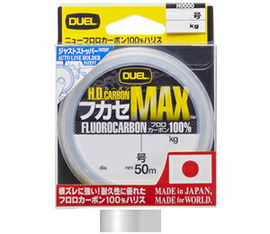 DUEL H.D.�J�[�{�� �t�J�Z �}�b�N�X 50m �i�`�������N���A�[(1��/2kg) H3319 �f���G�� �t�����J�[�{�� �n���X