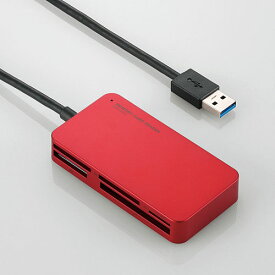 MR3-A006RD エレコム USB3.0対応カードリーダー/ライタ（レッド）