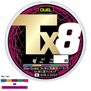 DUEL Tx8 300m 5F×10m(2/38lb) H4343-5C fG PEC
