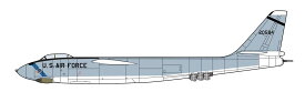 ハセガワ 1/72 B-47E ストラトジェット “第100爆撃航空団” w/RATO【02474】 プラモデル