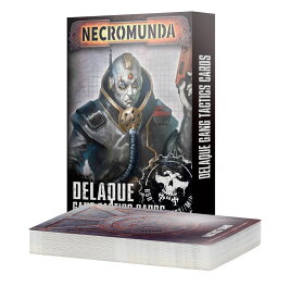 ゲームズワークショップ NECROMUNDA: DELAQUE GANG TACTICS CARDS （英語版） ネクロムンダ