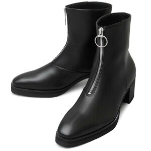 glabella(�O���x��) glabella Front Zip Heel Boots�iBLACK M�T�C�Y(26.0-26.5cm)�j BF021764-1B-2A
