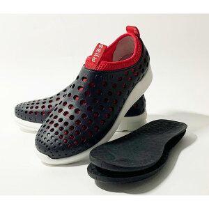 ccilu(`) ccilu INTUITION WINNI WILL JPiBLACK/RED 25.5cmj BF014489-1E-2B