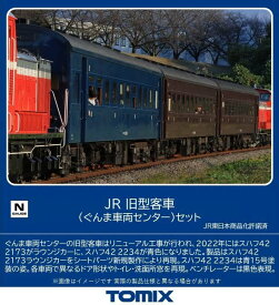 ［鉄道模型］トミックス (Nゲージ) 98865 JR 旧型客車（ぐんま車両センター）セット(7両)