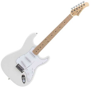フォトジェニック エレキギター(ホワイト) ストラトキャスタータイプ ST-180M/WH(S.C) PHOTOGENIC