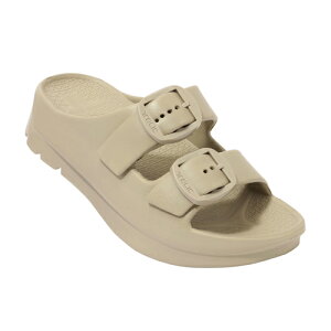 TELIC Jo[T_iCork brownETCYFXL(27.5-28cm)j W-BUCKLE2-CB-XL