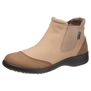 アサヒシューズ レディース ゴアテックス 防水ブーツ(ベージュ・サイズ:24.0cm) TDY3200-ベジユ-240 トップドライ