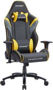 AKRacingiG[P[[VOj Q[~OEItBX`FAiCG[j AK[VO@Overture Gaming Chair AKR-OVERTURE-YELLOW