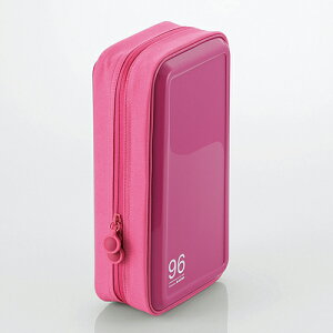 �G���R�� CD/DVD�t�@�X�i�[�P�[�X 96�����[�i�s���N�j CCD-H96PN