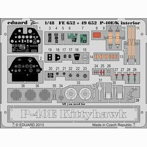 GfAh 1/48 P-40E/K Gb`Op[ciC^ΉjyEDUFF652z fBe[Abvp[c