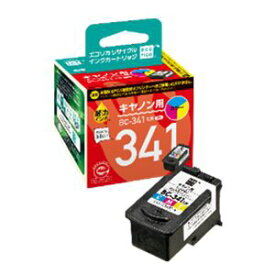 エコリカ ［キヤノン BC-341 互換］リサイクルインクカートリッジ（3色一体型） BC-341 ECI-C341C-V