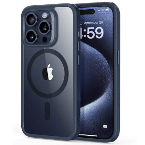 ESR iPhone 15 Prop MagSafeΉ nCubhP[X ČRMILKiiNA_[Nu[j Classic Hybrid Case (HaloLock) Compatible ESR380
