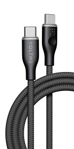 VOLTME({g~[) 3AE60W f[^]/[d ϋv҂ݍ iCP[u USB-CUSB-C 1.8miubNj C2162(VOLTME)