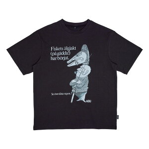 アブガルシア バグオフ アングラー グラフィックT Mサイズ(ブラック) バグオフアングラーグラフィックT M(ブラック) AbuGarcia