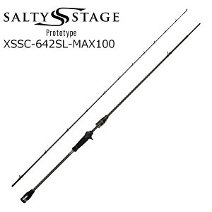 AuKVA \eB[Xe[W vg^Cv X[p[CgWMO XSSC-642SL-MAX100 6.4ft 2s[X xCg XSSC-642SL-MAX100 AbuGarcia SaltyStage KR-X Prototype Super Light Jigging X[p[CgWMO