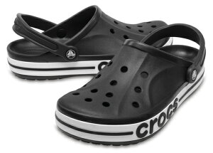 CROCS バヤバンド クロッグ(ブラック/ホワイト・サイズ:M4/W6(22.0cm)) 205089-066-M4 クロックス サンダル BAYABAND CLOG
