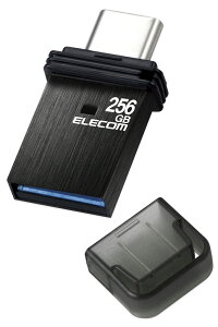 GRbELECOM USB 256GB USB3.2(Gen1) Type-C/USB-A Ή Lbv ZLeB@\Ή MF-CAU32256GBK