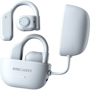 KINGLUCKY ���S���C�����XBluetooth�I�[�v���C���[�^�C���z���i�z���C�g�j I31PRO-�z���C�g I31 PRO