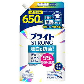 ブライトSTRONG 漂白＆抗菌 ジェル つめかえ用 650ml ライオン ブライトSTRONGGツメカエ650