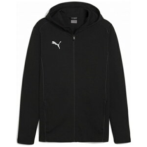 プーマ サッカー メンズ teamFINAL カジュアル フーデッド ジャケット(PUMA BLACK・サイズ:XXL) PJ-659337-03-XXL PUMA