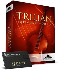Spectrasonics(スペクトラソニックス) Spectrasonics Trilian ベース音源 ソフトウェア ※USBドライブ付きパッケージ版 TRILIAN-HYB