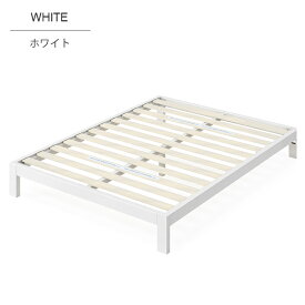 ZINUS JAPAN(ジヌス) Arnav スチールベッドフレーム 25cm ホワイト セミダブル ZJ-ASMPW-10SD [ZJASMPW10SD]