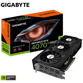 GIGABYTE（ギガバイト） GeForce RTX 4070 Ti SUPER WINDFORCE OC 16G オーバークロックモデル 2625 MHz、16GB GDDR6X メモリ、DisplayPort 1.4a x3/HDMI 2.1a x1 GV-N407TSWF3OC-16GD