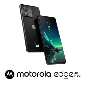 Motorola（モトローラ） motorola edge 40 neo（8GB/256GB） － ブラックビューティー（SIMフリー版） PAYK0000JP