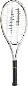 DIW-7TJ173-3 prince(プリンス) 硬式テニス用ラケット TOUR O3 100 305g（フレームのみ・シャンパンホワイト×ゴールド・サイズ：3） ツアーオースリー100