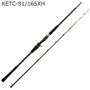 �A�u�K���V�A ���D �G�M�^�R KETC-91/165XH 1.65m 2�s�[�X �x�C�g 9�F1�ɐ撲�q KETC-91/165XH AbuGarcia Kurofune EgiTako