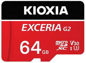 KIOXIAbLINVA yKizmicroSDXCJ[h Class10 UHS-I@U3 V30 64GB KMU-B064GR